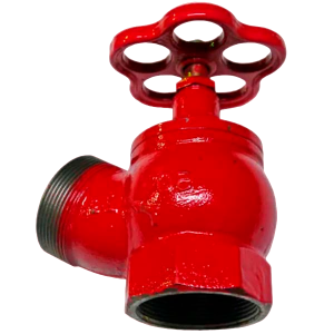 Фото 10 - Клапан пожарный (кран) КПЧ 50-2 чугунный 125° цапка - цапка.